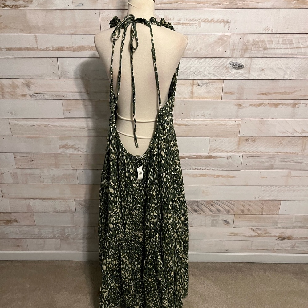 NWT Anthropologie Celandine sleeveless plunge neck midi/maxi dress, 2X. - Picture 5 of 11